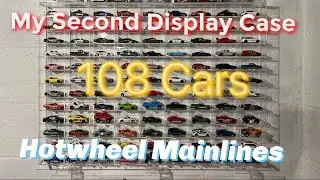 Showing Off My Second Hotwheels Display Case!