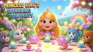 Princess Lulu's Sparkling Tea Party | Princess Cartoons & Songs | Princess Lulu