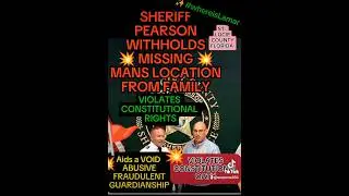 ST. LUCIE💥SHERIFF💥 VIOLATES FAMILY'S RIGHTS🚩 REFUSES TO DIVULGE WHEREABOUTS OF💥MISSING💥FT.PIERCE MAN