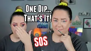 ONE DIP Makeup Challenge...WOW | MakeupByMegB