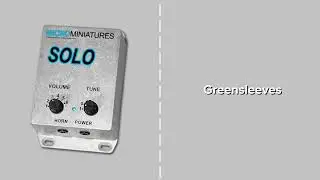 MicroMiniatures - Greensleeves (Reuge Clockwork on Solo Box + high-pitched) - Read Description