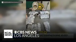 300 pounds of meth seized by police in South Gate