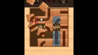 Roll the Ball slide puzzle Moving F Pack Level 23 Solution