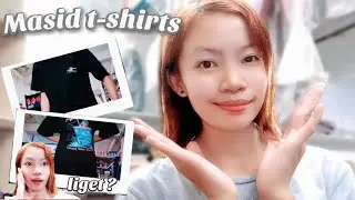 SHOPEE Haul | Masid  t shirt Collection|Dors