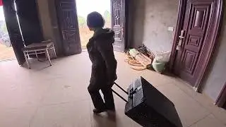 My mom ran away from home today. Fortunately I stopped her #Original video#Record of Rural