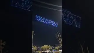 New year drone show grand Egyptian museum (GEM ) egypt new capital 2026