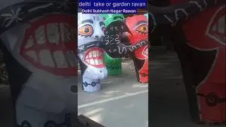 #ravan#Subhash Nagar Ravan# delhi Tagore garden#ravan #shots #rava short video ✅😊