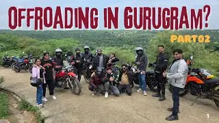 Best location for offroading near Gurugram | himalayan 450 crash 