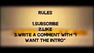 Intro Giveaway at StrypixFX! Sub him DONT COMMENT UNDER THIS VIDEO