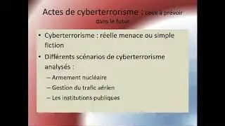 Pr&eacute;sentation Cyberterrorisme 2 de 2