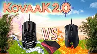 Kovaak Tile Frenzy mini &mdash; Hyper X PulseFire Haste против Razer Deathadder v2 mini