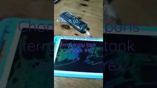 Chomp ace paris terry spiny tank vs Black trex