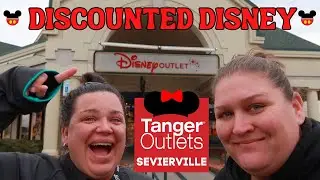 WALKTHROUGH OF DISNEY OUTLET STORE IN TANGER OUTLETS IN SEVIERVILLE, TN | PRICES OF DISCOUNTED MERCH