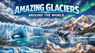 Amazing Glaciers Around the World | Earth&rsquo;s Most Breathtaking Ice Wonders. #AmazingGlaciers