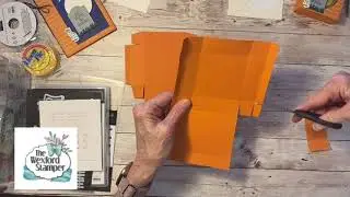 8 DAYS OF HALLOWEEN Day #7 MINI MOON PIE TREAT BOX & CARD