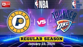 SGA MVP MODE! ⛈️ Pacers vs Thunder | FULL GAMEPLAY | NBA 2K26 Realistic | January 23, 2026