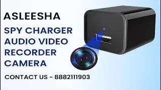 ASLEESHA Умная шпионская камера с аудио- и видеозаписью (без Wi-Fi)
