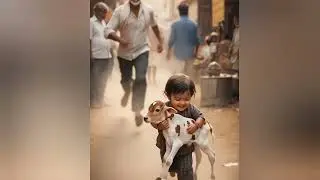 An Unbelievable Bond ❤️ Baby, Goat & Cat | Pure Happiness AI Video