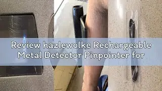 Review hazlewolke Rechargeable Metal Detector Pinpointer for Adults & Kids, Fully Waterproof Hand-he