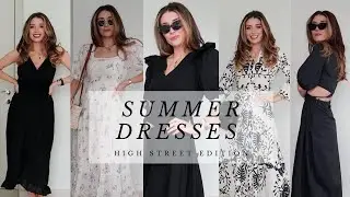 HIGH STREET SUMMER DRESSES // Zara, Topshop, Asos, &Other Stories, New look