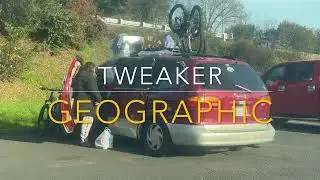 Tweaker Geographic, Denny's Parking Lot, Currently Unhoused, Santa Rosa, CA