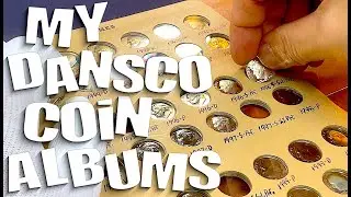 FULL REVEAL Dansco collectable coin albums ... plus Roosevelt silver dimes collection UPDATE