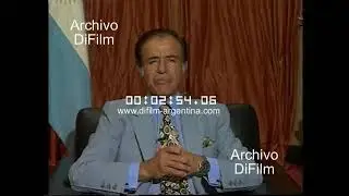 Discurso Carlos Menem aniversario del Golpe (1996) DiFilm