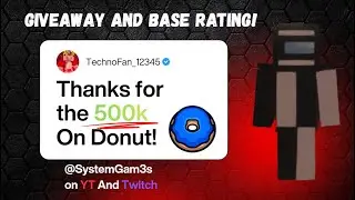 Donut Smp Giveaway #minecraft #donutsmp