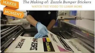 Maker Moment - Zazzle Bumper Stickers