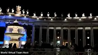Live #Christmas in #ROME  St. Peter&rsquo;s Square &ndash; Virtual Tour | Vatican City 2024 12 23