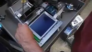 Ремонт экрана банкомата Triton 9100