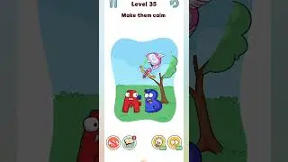 Alphabet DOP Level 35 Make them clam.