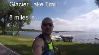 Running Big Green Lake - Spicer, MN