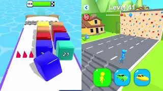 Marble Run 3D vs Shape-Shifting Dual Screen All Levels Gameplay Walkthrough Android, IOS #1
