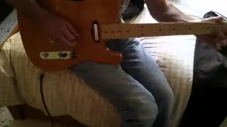 Squier Tele + Lollar 52 + paper in oil + Wilkinson bridge 3 brass saddle + schaller M6 etc...
