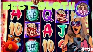 ❤️😎BEST out of 3 SLOTS at Quilceda Creek Casino w Pk #triplefortunedragonrising