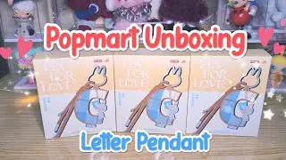 POPMART | The Monsters - Pin For Love Letter Pendant | Unboxing 