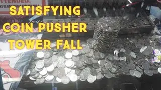 COIN PUSHER | SATISFYING COIN TOWER | EPISODE 3