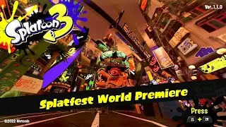 Splatoon 3 | Global Testfire Test Stream