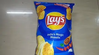Lays india magic masala chips Rs85 unboxing 