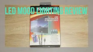 USB MULTI COLOR TV MOOD LIGHT With Remote Control Review.