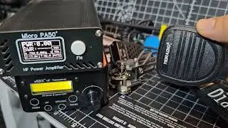 Тест антенного тюнера Micro PA50 и USDX Plus v2 / ATU100M