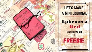 LET'S MAKE A MINI JOURNAL - NEW DIGITAL KIT 