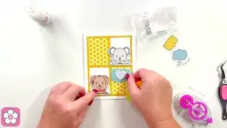 Октябрьский набор открыток &laquo;Stamps of Life&raquo;: идея открытки &laquo;Дай пять&raquo; №4