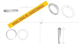 Sweep 2 rails rhinoceros6 make ring #ring #rhinoceros6 in hindi #rhinotutorial #rhinohinditutorial
