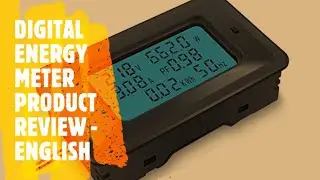 AmiciSense AC 5KW 20Amp Digital Energy Meter- #REVIEW IN ENGLISH #POWERFACTOR #AMMETER #FREQUENCY