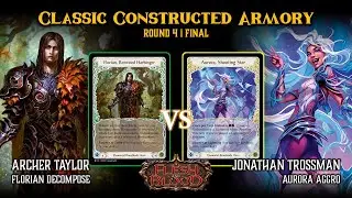 Classic Constructed Armory Tournament | Round 4 Final | Flesh and Blood TCG