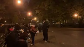 The Voluptuous Horror Of Karen Black concert Tompkins Square Park East Village NYC Halloween 2020