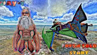 ARK MOBILE - NEW SOLO PVP FRESH START  | SEASON 1 | Episode - 1