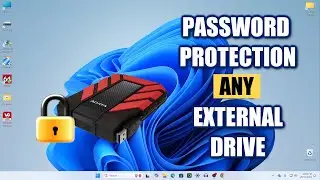 🔒 Lock Your External Drive with a Password in Windows 11/10 &mdash; 100% Free in 2025!